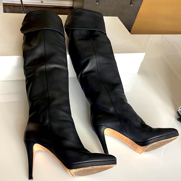 Jimmy Choo Gypsy Calf Leather Black boots - Picture 10 of 12